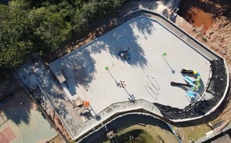 Caieiras avança nas obras do novo Acqua Park voltado ao lazer das famílias