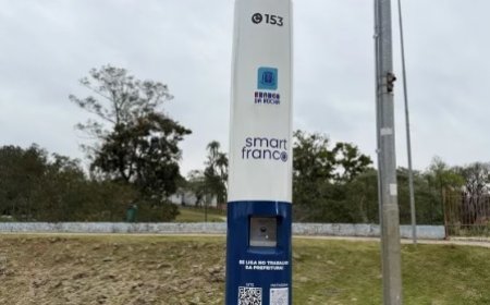 Totem de segurança e base móvel da GCM reforçam atendimento à população