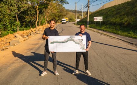 Nova Avenida Ribeirão dos Cristais começa a transformar a mobilidade de Jordanésia