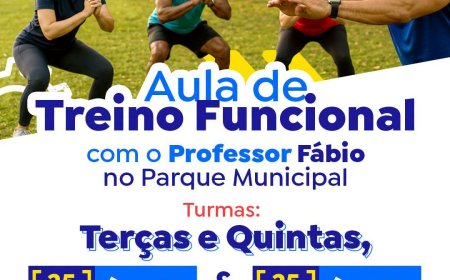 Franco da Rocha promove Treino funcional no Parque Municipal