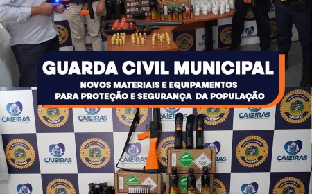 Prefeitura reforça segurança da GCM com novos equipamentos de menor potencial ofensivo