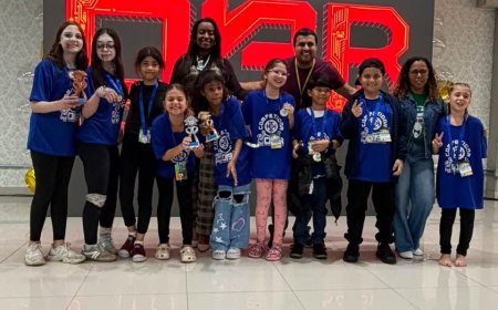 Santana de Parnaíba conquista pódio completo na etapa regional da Olimpíada Brasileira de Robótica