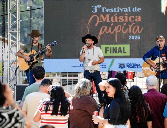 Grande Final do 3º Festival de Música Caipira celebra talentos e valoriza a cultura sertaneja em Santana de Parnaíba