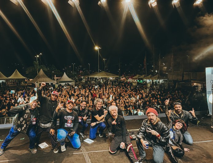 Franco do Rock reúne famílias em três dias de música, esporte e lazer no Parque Municipal