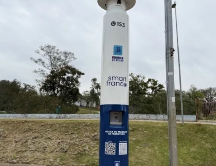 Totem de segurança e base móvel da GCM reforçam atendimento à população