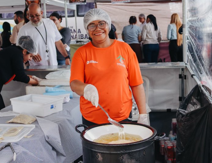 Pastel do Bem une sabor e solidariedade em ação realizada no CAB