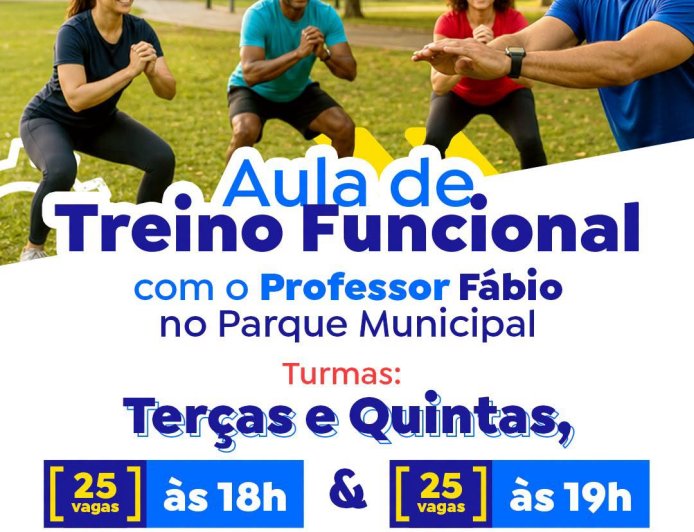 Franco da Rocha promove Treino funcional no Parque Municipal