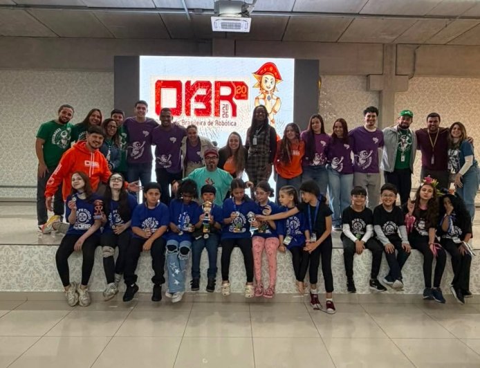 Santana de Parnaíba conquista pódio completo na Olimpíada Brasileira de Robótica