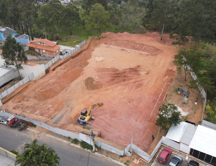 Avanço na educação: obras da nova creche no Jardim Colúmbia entram em nova etapa para ampliar vagas
