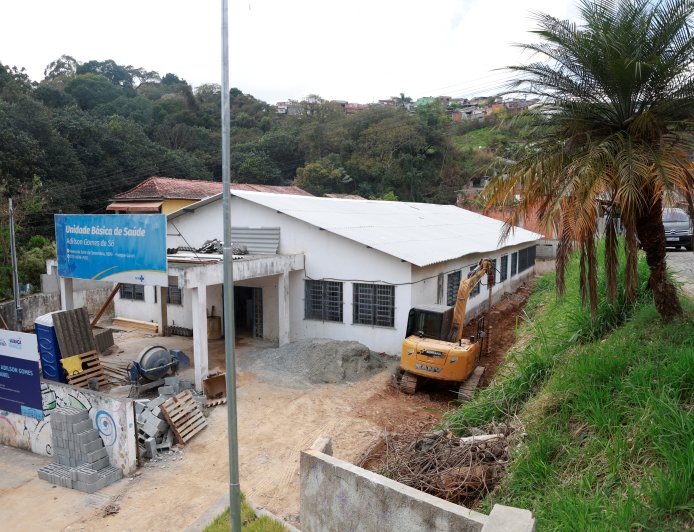Prédio da UBS do Parque Lanel passa por reforma completa e ganhará novos espaços de atendimento