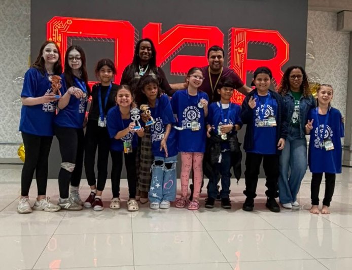 Santana de Parnaíba conquista pódio completo na etapa regional da Olimpíada Brasileira de Robótica