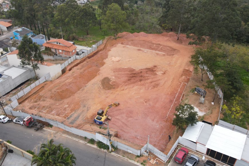 Avanço na educação: obras da nova creche no Jardim Colúmbia entram em nova etapa para ampliar vagas