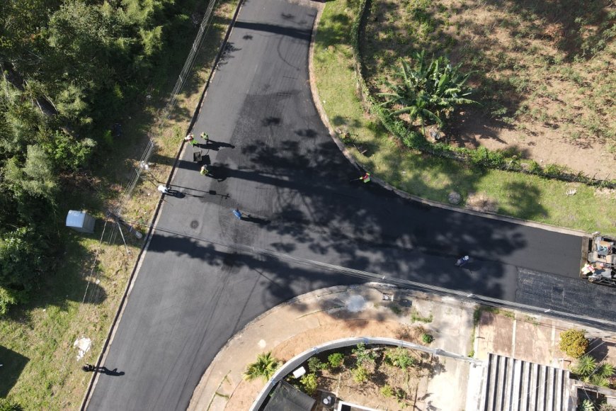 Melhorias na infraestrutura: obras de recapeamento avançam em Nova Caieiras