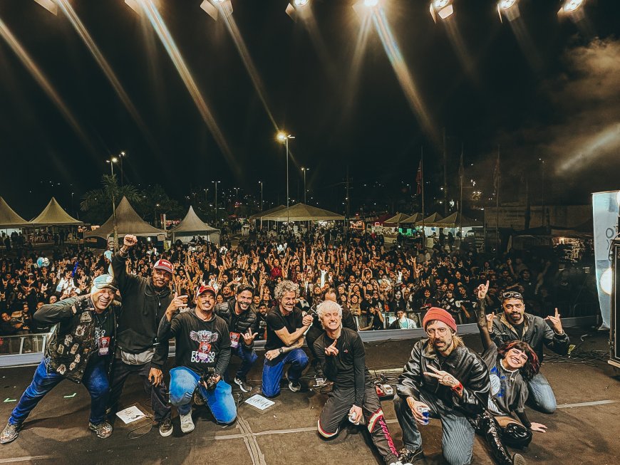 Franco do Rock reúne famílias em três dias de música, esporte e lazer no Parque Municipal