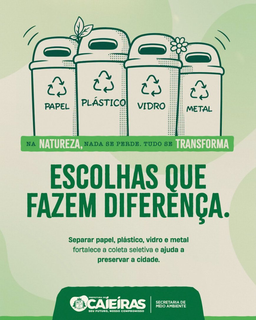 Escolhas que fazem diferença: o futuro de Caieiras começa na sua casa!