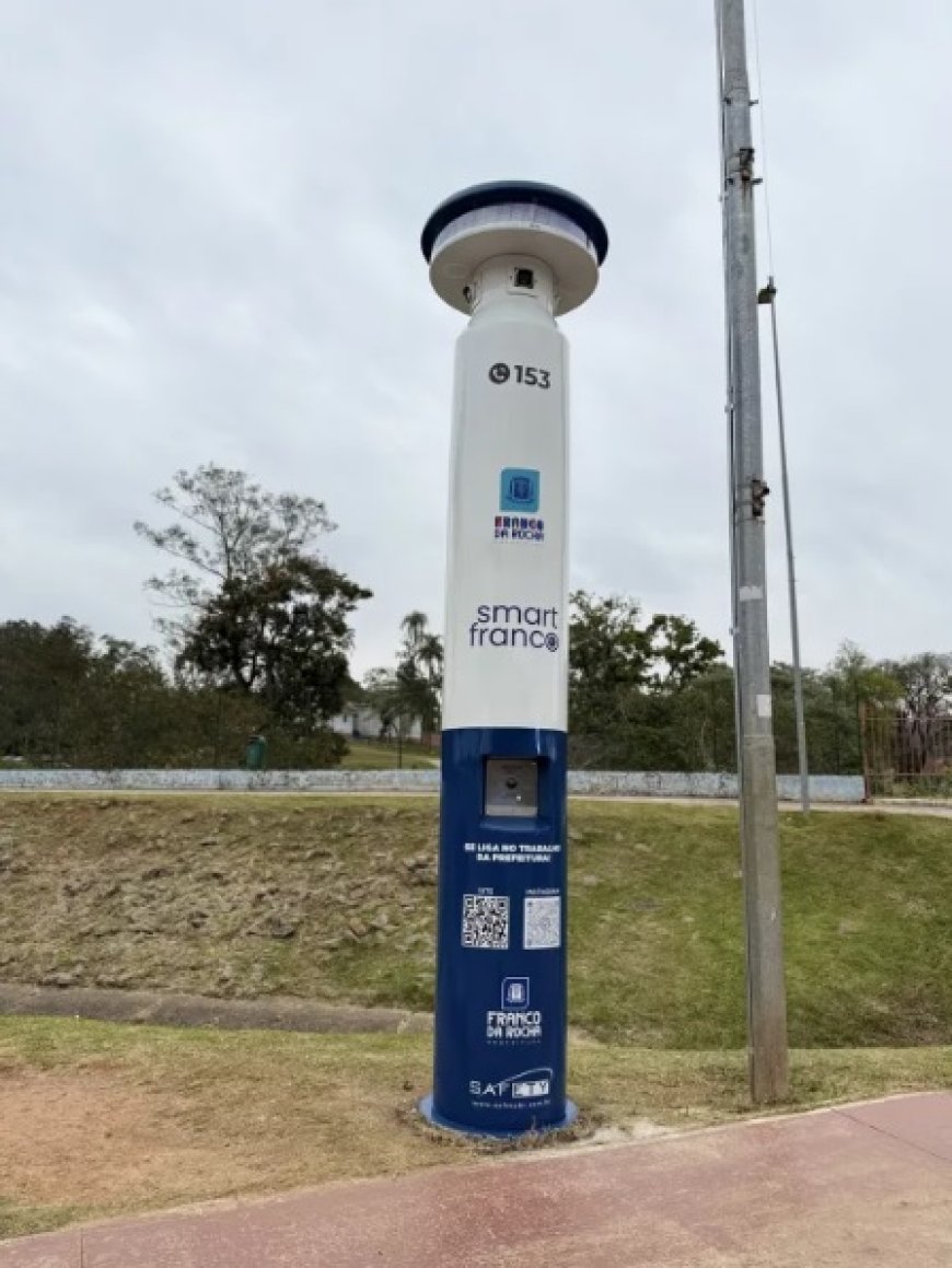 Totem de segurança e base móvel da GCM reforçam atendimento à população
