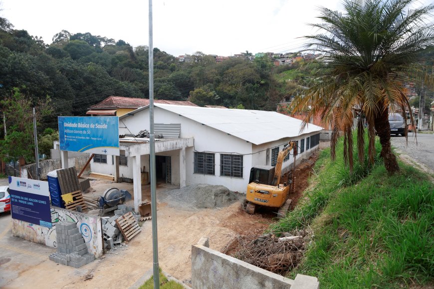Prédio da UBS do Parque Lanel passa por reforma completa e ganhará novos espaços de atendimento