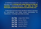 Prefeitura altera local de entrega das cestas básicas aos servidores municipais em setembro