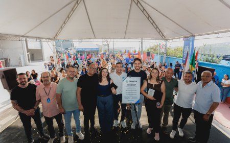 Prefeitura de Cajamar entrega EMEB Aline Cristina Santos de Paula dentro dos padrões do Colégio do Futuro