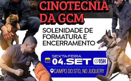 GCM de Franco da Rocha realiza formatura do 1º Curso de Cinotecnia