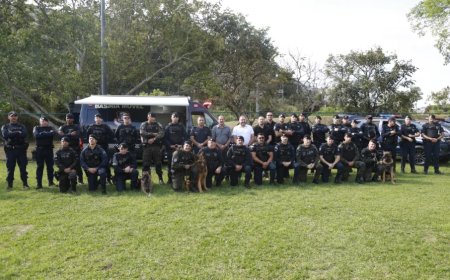 GCM forma 12 agentes no 1º Curso de Cinotecnia da corporação
