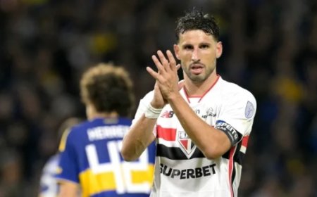 São Paulo perde para o Boca Juniors