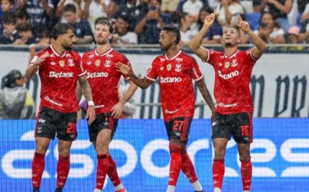 Flamengo assume liderança do Brasileirão