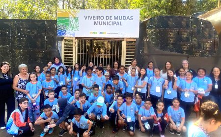 Guardiões da Cidadania visitam Defesa Civil e Viveiro de Mudas