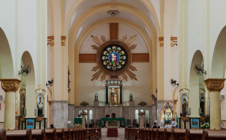 Espetáculo de luzes transforma Basílica Sant'Ana em experiência audiovisual em São Paulo