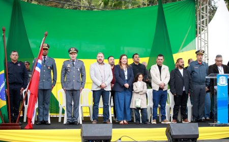 Franco da Rocha celebra a Independência do Brasil com Desfile Cívico no parque municipal