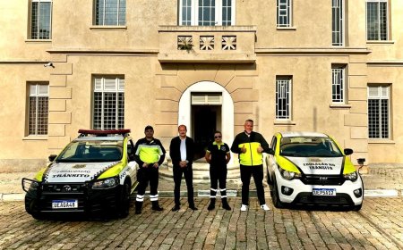 Novas viaturas são entregues para reforçar a segurança no trânsito em Franco da Rocha
