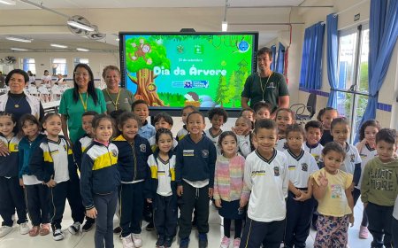 Santana de Parnaíba promove ações de conscientização ambiental no Dia da Árvore