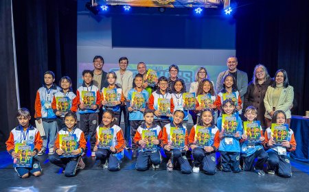 Formatura dos Guardiões da Cidadania da escola Giuliano Cecchettini