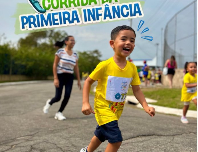 Corrida da Primeira Infância movimenta o Parque da Criança