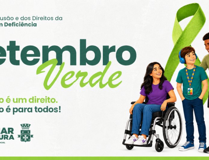 Setembro Verde promove conscientização sobre inclusão e direitos das pessoas com deficiência em Cajamar