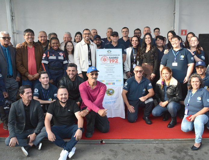 Inaugurado o SAMU de Francisco Morato