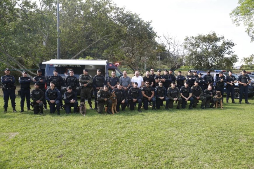 GCM forma 12 agentes no 1º Curso de Cinotecnia da corporação