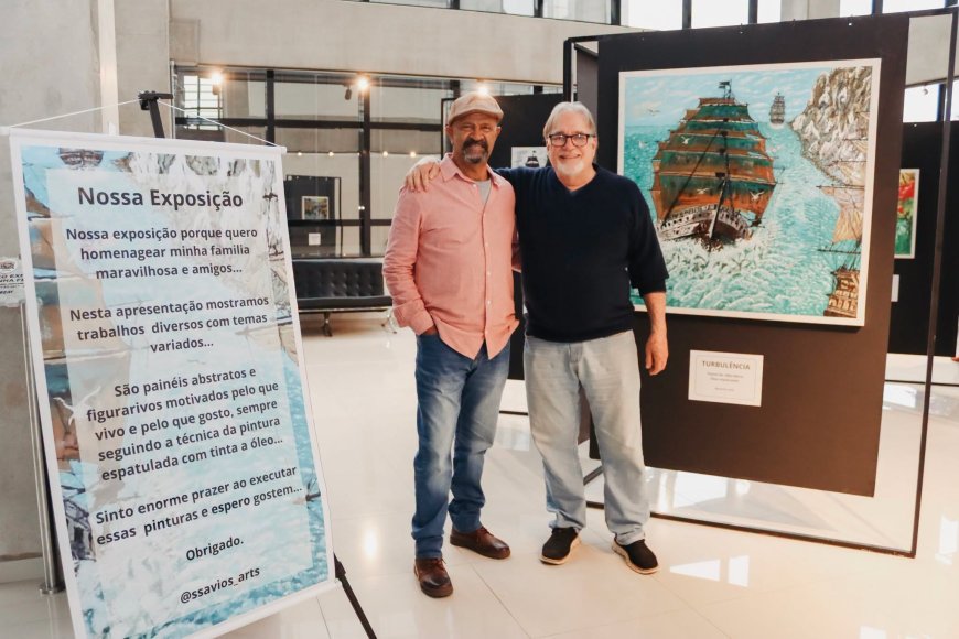 Centro Administrativo recebe exposição do artista Sérgio Silveira