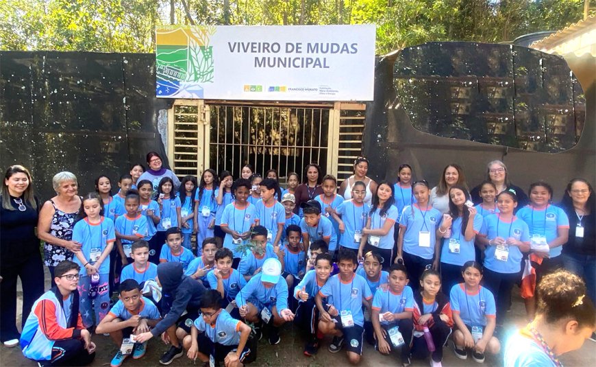 Guardiões da Cidadania visitam Defesa Civil e Viveiro de Mudas
