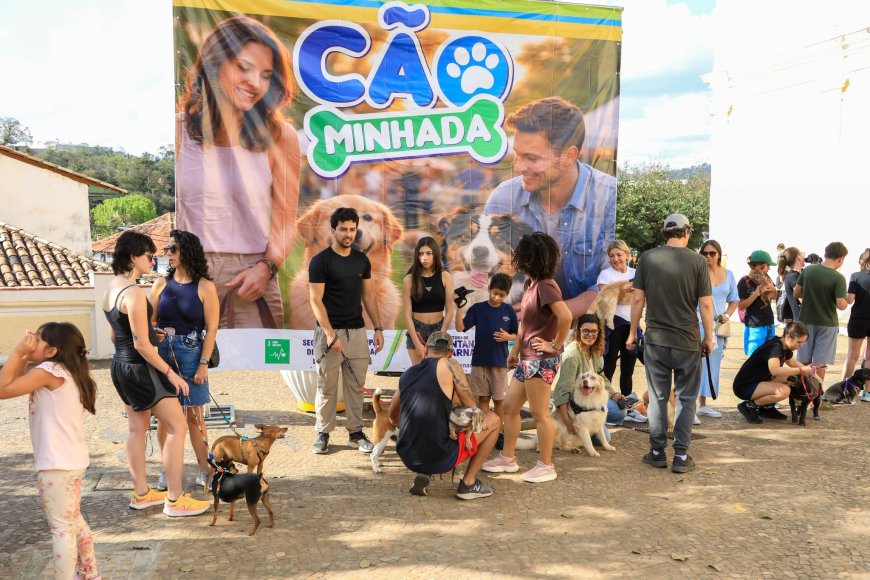 Cãominhada reúne famílias e pets em momento de diversão e cuidado em Santana de Parnaíba