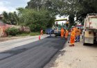 Pavimentação da Avenida Tasso Pinheiro, no Terra Nova, entra na reta final e avança na recuperação da via