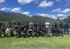 Cajamar recebe curso de operações com cães policiais com participação de forças de segurança da região