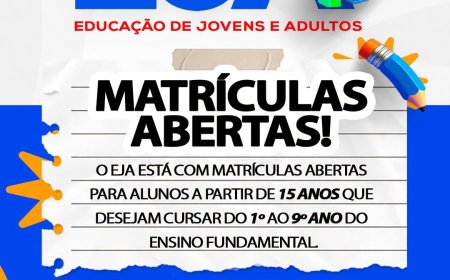 Franco da Rocha abre matrículas para a Educação de Jovens e Adultos