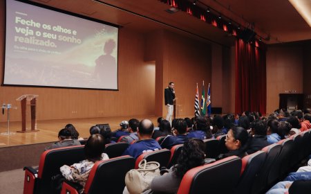 Projeto Crescer: 140 integrantes têm palestra sobre empreendedorismo no CAB em Santana de Parnaíba