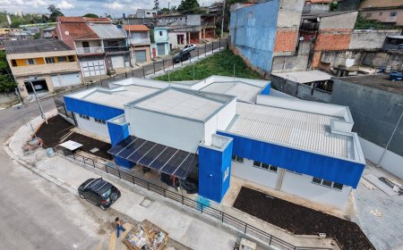 Novo prédio da UBS do Jardim Bandeirantes entra na reta final de construção
