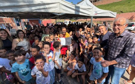Quadra da escola Fanny Goldberg, em Morato, será coberta