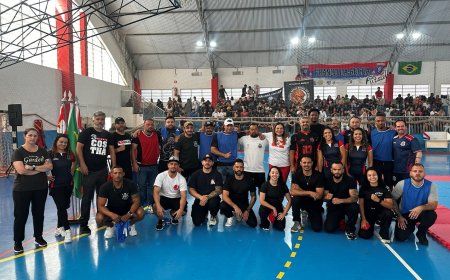 1º Desafio de Lutas Casadas de Jiu-Jitsu reúne 200 atletas no Ginásio Paulo Rogério