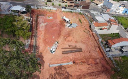 Vistoria das obras da nova creche no Jardim Columbia sinaliza mais de 200 novas vagas em Caieiras