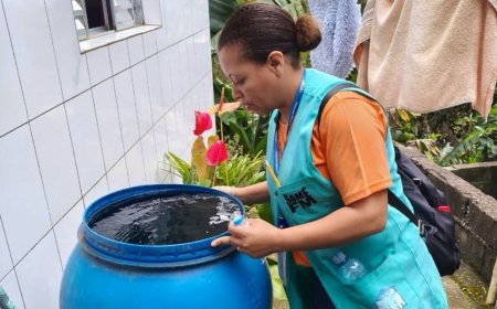 A luta contra a dengue continua em Francisco Morato.