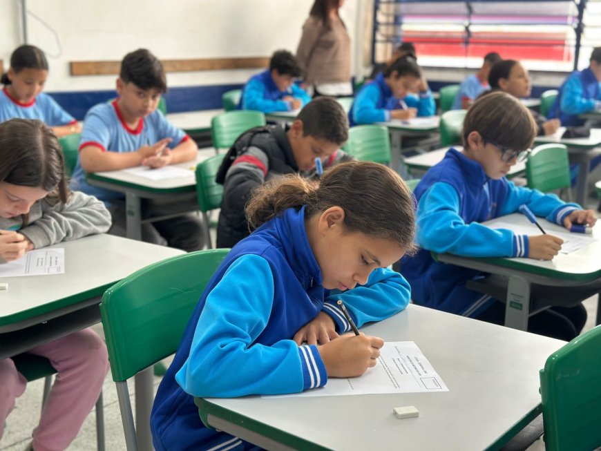 Estudantes participam de semifinal da Maratona de Matemática em Caieiras